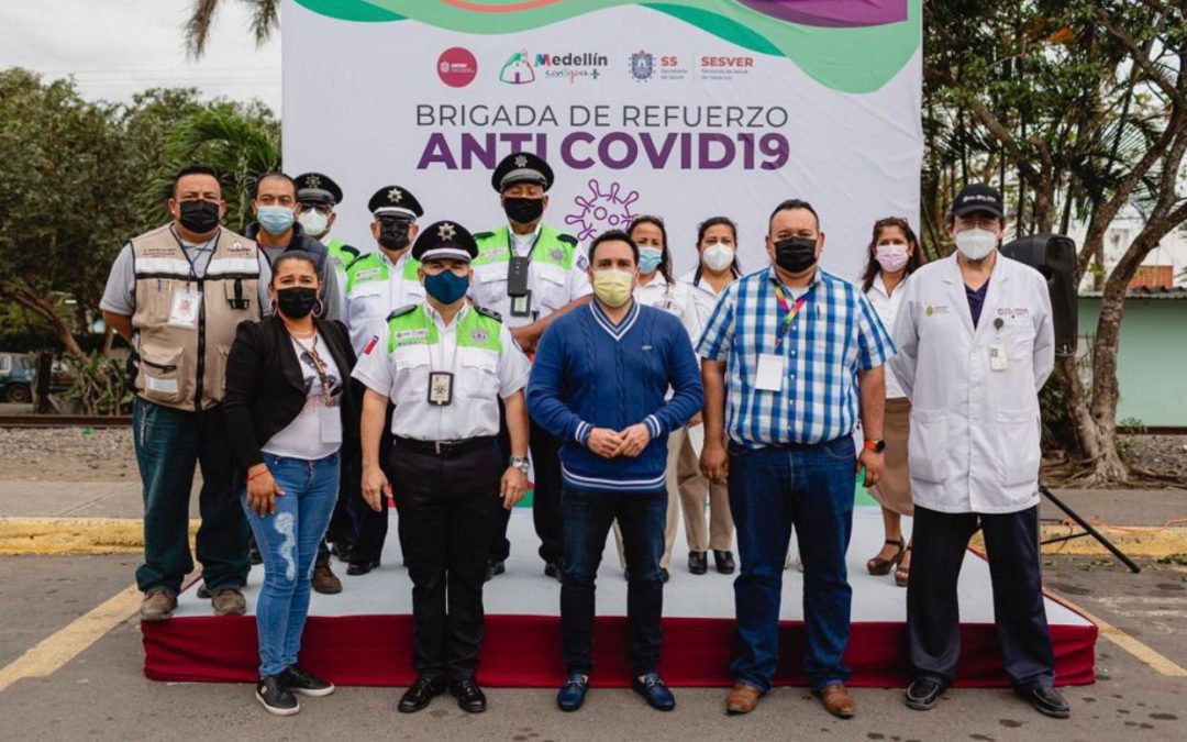Con brigadas Anti-Covid19 fortalecen medidas para disminuir contagios en Medellín