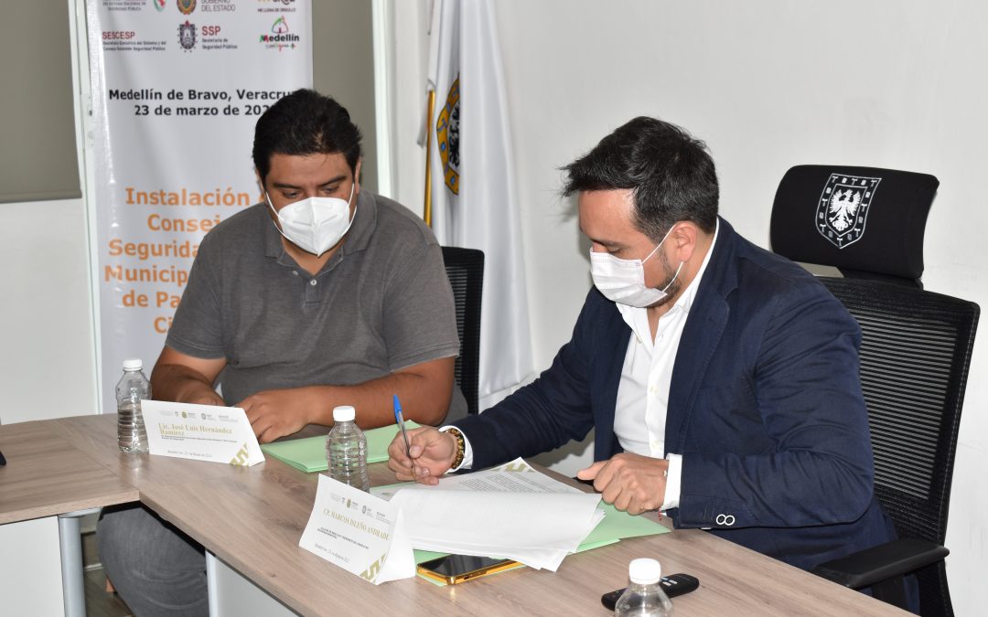 Instalan en Medellín Consejo de Seguridad Pública Municipal